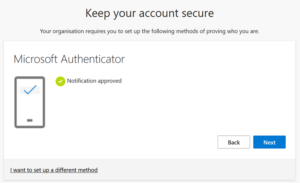 Keep your account secure