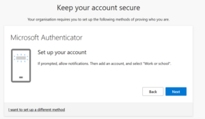 Keep account secure