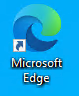 The Microsoft Edge desktop icon